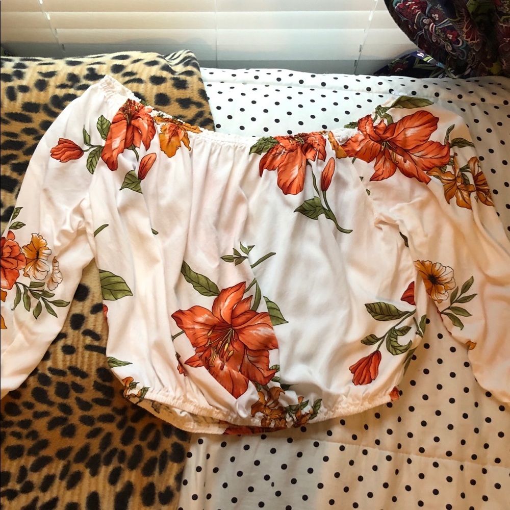 Forever 21 Off the Shoulder Top